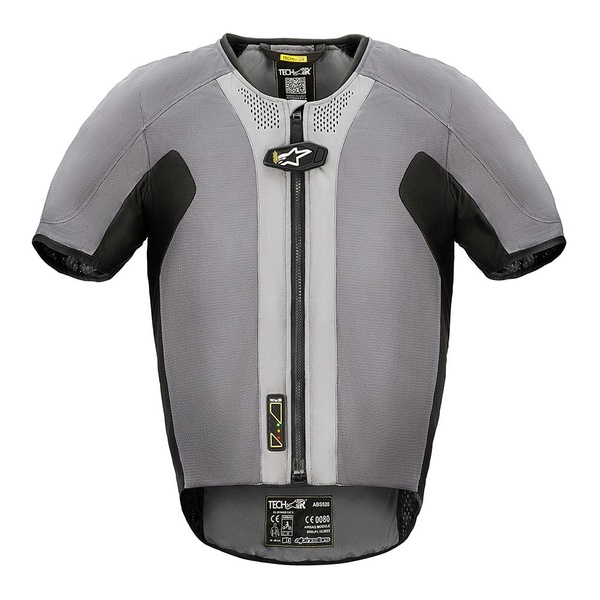 AIRBAGOVÁ VESTA TECH-AIR®5 SYSTEM, ALPINESTARS (ŠEDÁ/ČERNÁ)