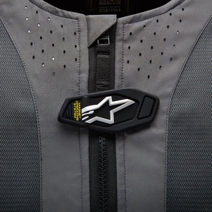 AIRBAGOVÁ VESTA TECH-AIR®5 SYSTEM, ALPINESTARS (ŠEDÁ/ČERNÁ)