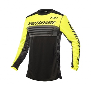 Fasthouse Youth Grindhouse Omega Jersey High Viz Black