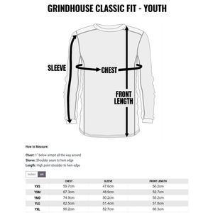 Fasthouse Youth Grindhouse Omega Jersey High Viz Black