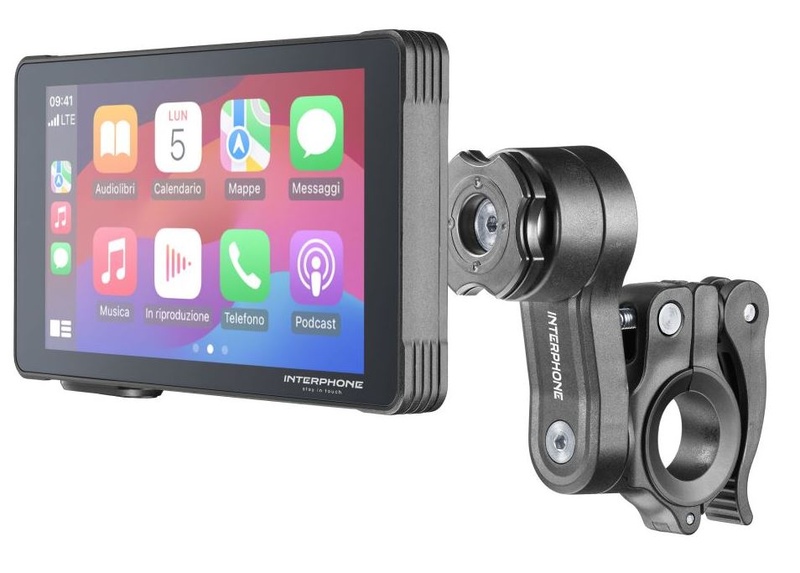 Interphone displej RIDESYNC - Apple CarPlay a Android Auto pro motocykly