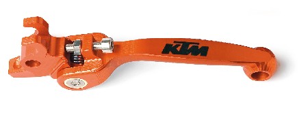 FLEX BRK LEVER ORANGE 65SX 12