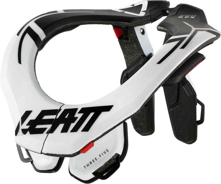 Chránič krční páteře na moto Leatt GPX 3.5 Neck Brace White 2019 XXL