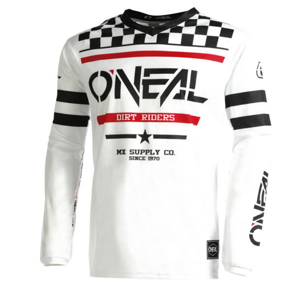 Dětský dres O´Neal Element SQUADRON bílá/černá